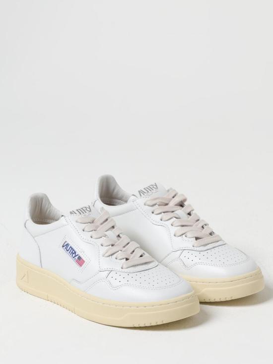 25FW 오트리 메달리스트 로우 스니커즈  AULWLL15 White - AUTRY