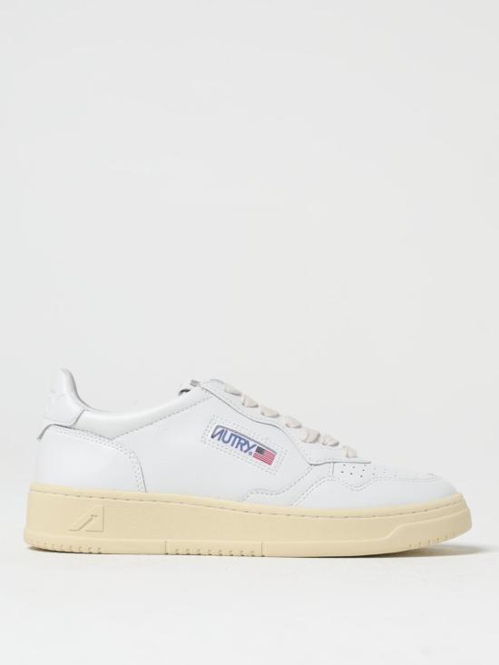 25FW 오트리 메달리스트 로우 스니커즈  AULWLL15 White