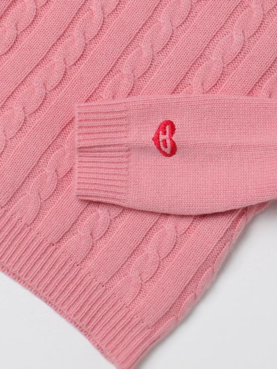 25FW [키즈] 디젤 풀오버 J01554KYAV8 K390 Pink - DIESEL