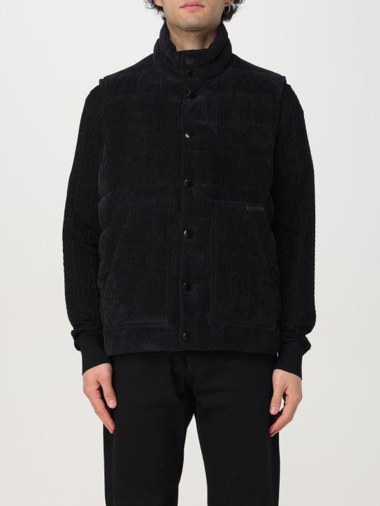 25FW 돌체앤가바나 베스트 G9BFVTFUWDL N0000 Black