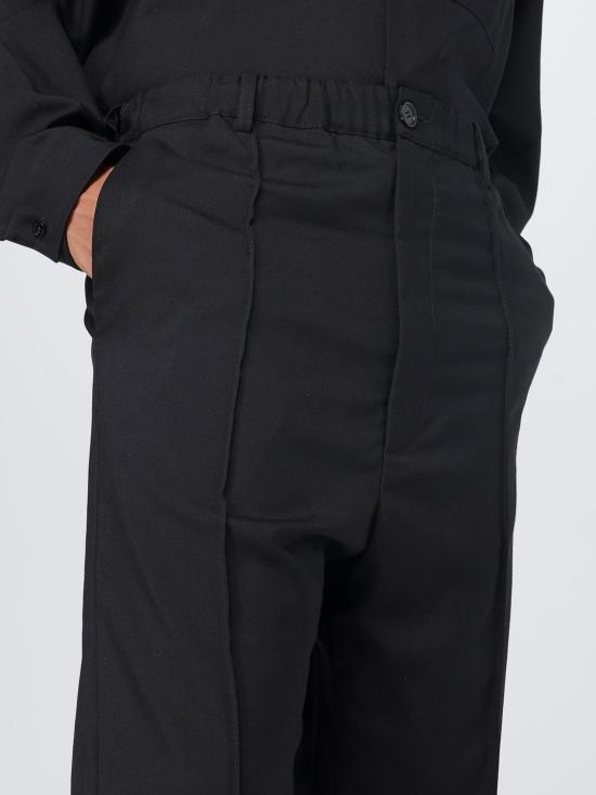 25FW 마르니 스트레이트 팬츠 PUMU0313U0TW839 00N99 Black - MARNI