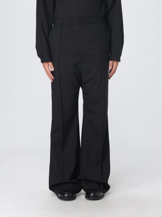 25FW 마르니 스트레이트 팬츠 PUMU0313U0TW839 00N99 Black