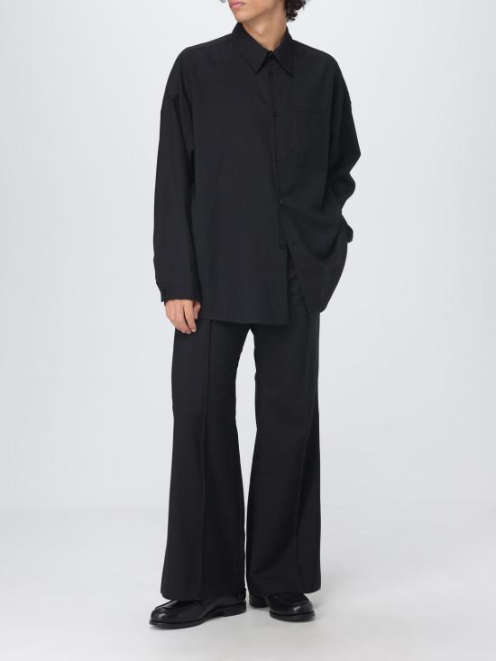 25FW 마르니 스트레이트 팬츠 PUMU0313U0TW839 00N99 Black - MARNI