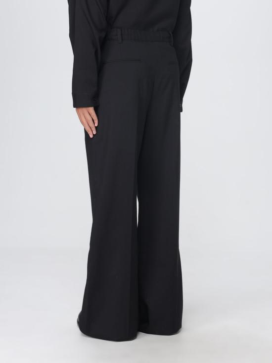 25FW 마르니 스트레이트 팬츠 PUMU0313U0TW839 00N99 Black - MARNI