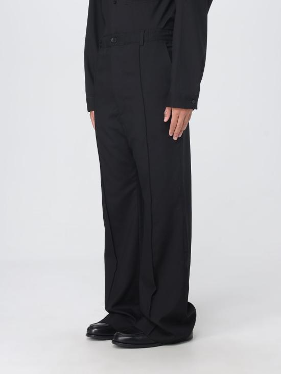 25FW 마르니 스트레이트 팬츠 PUMU0313U0TW839 00N99 Black - MARNI