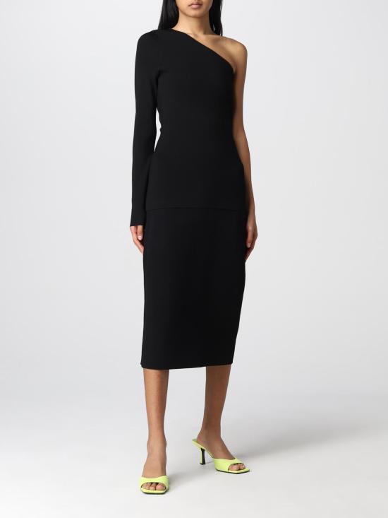 25FW 빅토리아 베컴 긴팔 티셔츠 1222KTP003534A 1 Black - VICTORIA BECKHAM