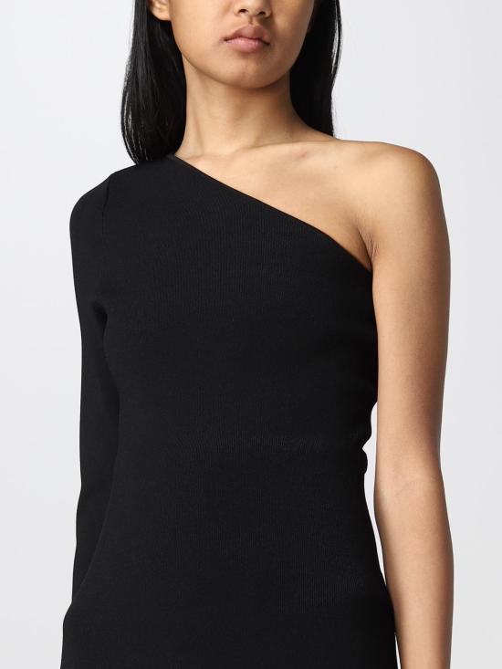 25FW 빅토리아 베컴 긴팔 티셔츠 1222KTP003534A 1 Black - VICTORIA BECKHAM