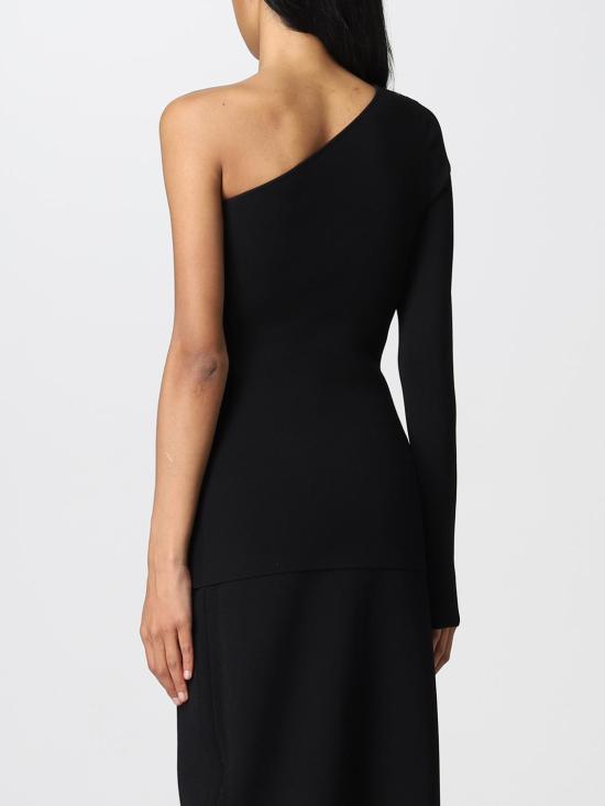 25FW 빅토리아 베컴 긴팔 티셔츠 1222KTP003534A 1 Black - VICTORIA BECKHAM