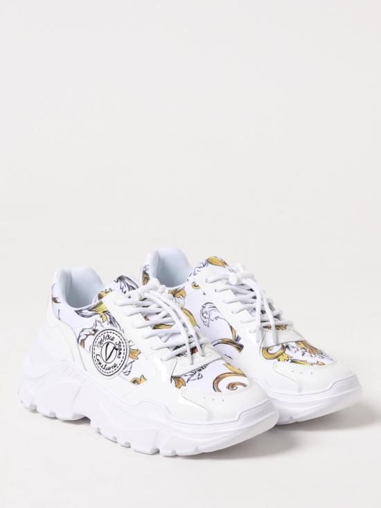 25SS 베르사체 뮬/슬리퍼 78VA3SC7ZSC60 G03 White - VERSACE