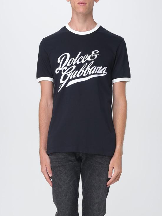 25FW 돌체앤가바나 반팔 티셔츠 G8PV1TG7PGC B0665 Blue
