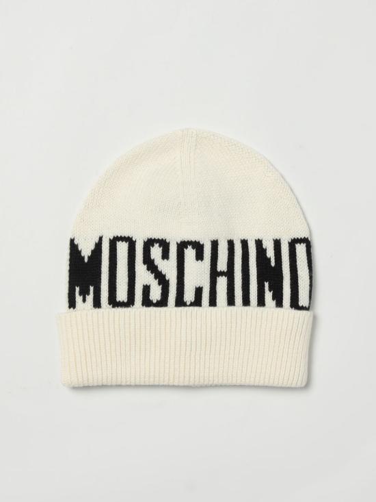 25FW [키즈] 모스키노 모자 HUX02PLHE66 10063 White