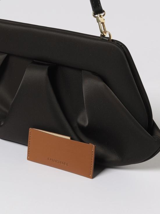 25FW 더모아레 숄더백 TMFW25EMRSA1 Black - THEMOIRE