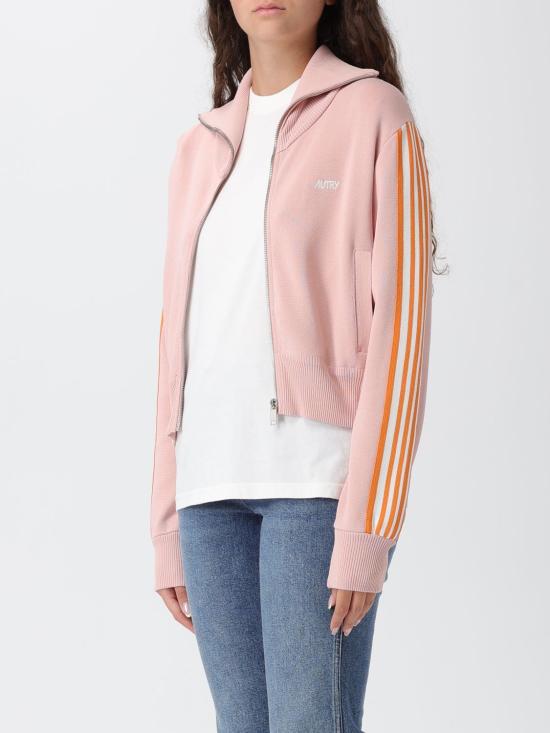 25FW 오트리 트레이닝 상의 JAPW B7KE Pink - AUTRY