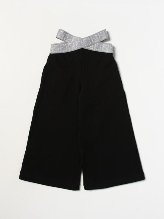 25FW [키즈] 펜디 트레이닝/조거 팬츠 JFF2885V0 F1L13 Black