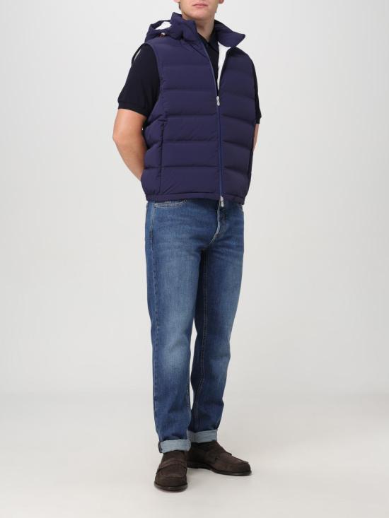 26SS 브루넬로 쿠치넬리 라이트웨이트 데님 팬츠 M283PD3210 C1471 Blue - BRUNELLO CUCINELLI