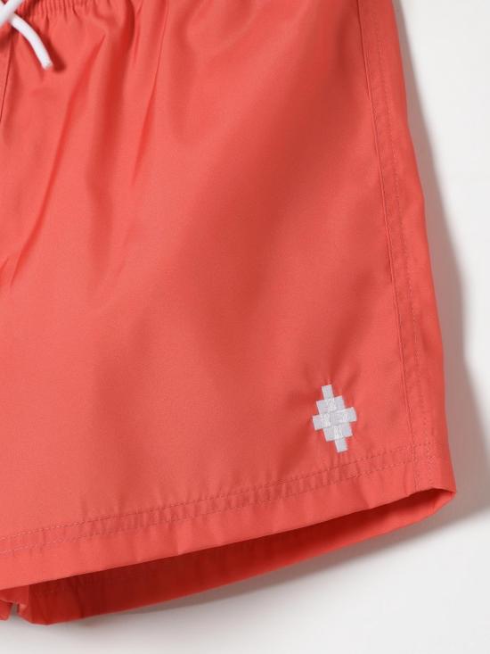 25FW [키즈] 컨트리 오브 밀란 스윔팬츠 CBFD001S24FAB001 2701 Red - COUNTY OF MILAN