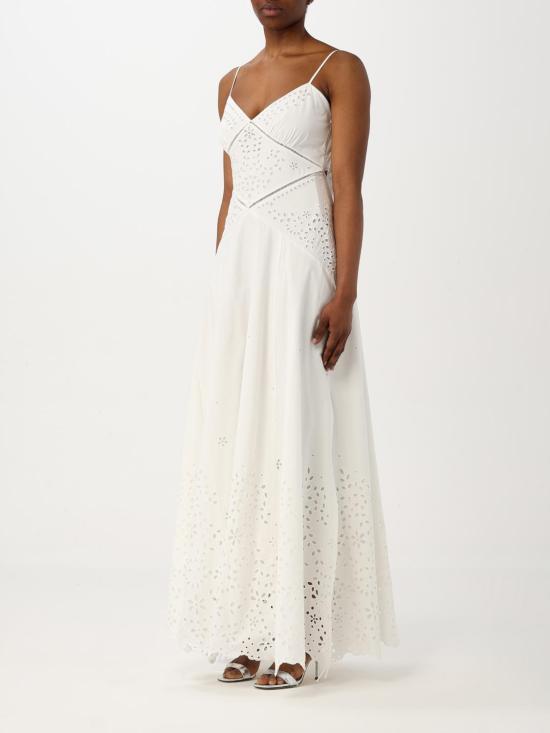 25FW 셀프 포트레이트 롱 원피스 127XAC CREAM White - SELF PORTRAIT