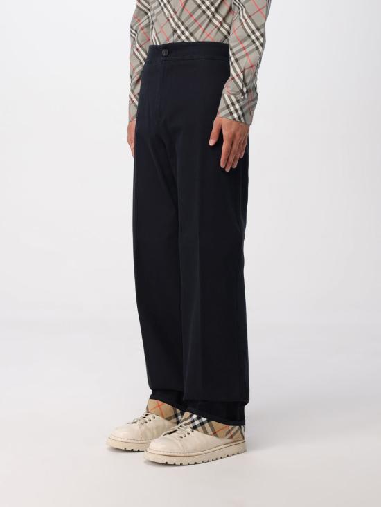 25FW 버버리 개버딘 팬츠  8110725 Blue - BURBERRY