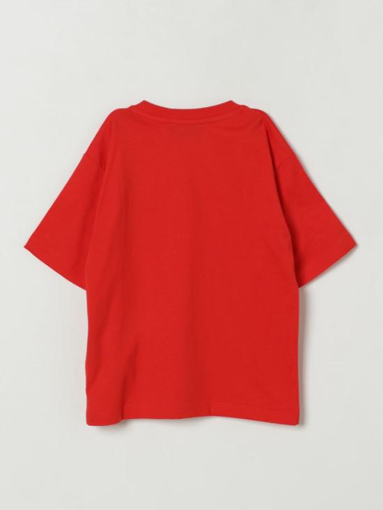25FW [키즈] 모스키노 티셔츠 HOM05GLAA10 50109 Red - MOSCHINO
