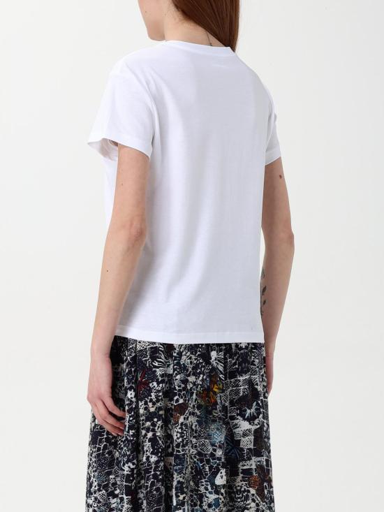 25FW 자딕앤볼테르 반팔 티셔츠 JWTS02769 107 White - ZADIG & VOLTAIRE