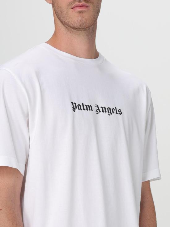 25FW 팜앤젤스 반팔 티셔츠 PMAA089C99JER0030110 White - PALM ANGELS