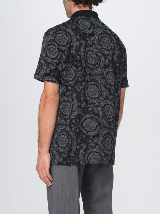 25FW 베르사체 폴로 티셔츠 10139061A09796 1E510 Multicolor - VERSACE