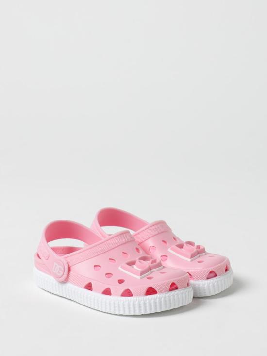 25FW [키즈] 돌체앤가바나 샌들 DN0213AT079 80400 Pink - DOLCE & GABBANA