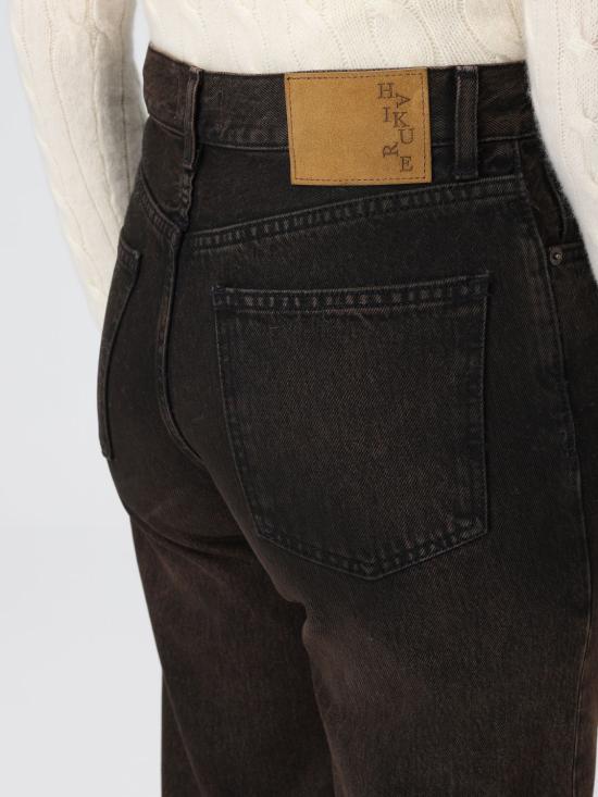 25FW 하이쿠레 데님 팬츠 HEW03185DF174 L0897 Black - HAIKURE
