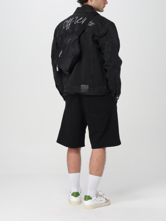 25FW 오프화이트 자켓 OMEV002C99FAB001 1001 Black - OFF WHITE