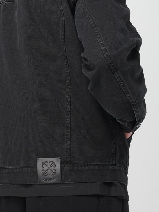 25FW 오프화이트 자켓 OMEV002C99FAB001 1001 Black - OFF WHITE