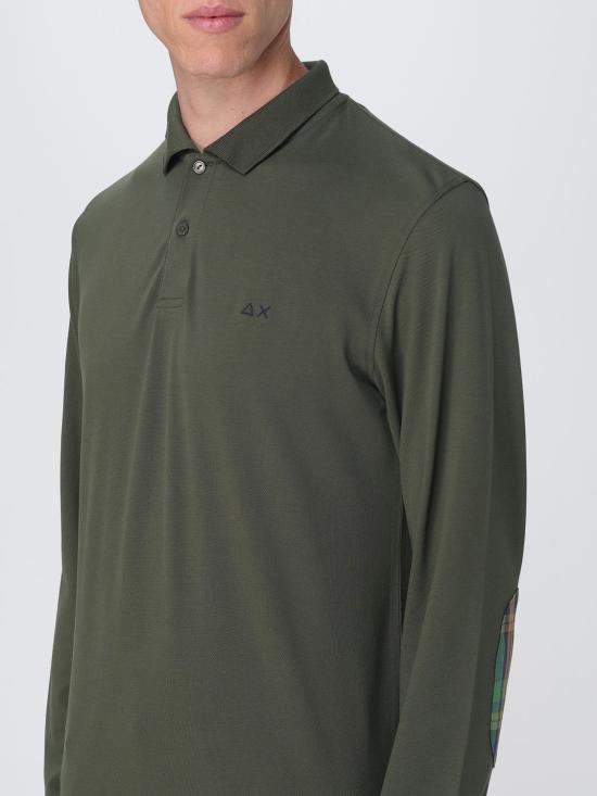 25FW 썬 68 폴로 티셔츠 A45108 74 Military - SUN 68