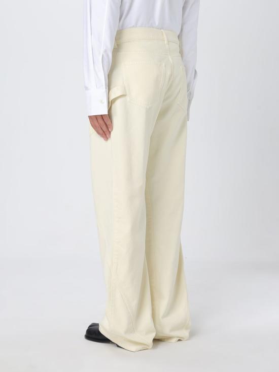 25FW JW앤더슨 데님 팬츠 TR0405PG1775 207 Yellow - JW ANDERSON