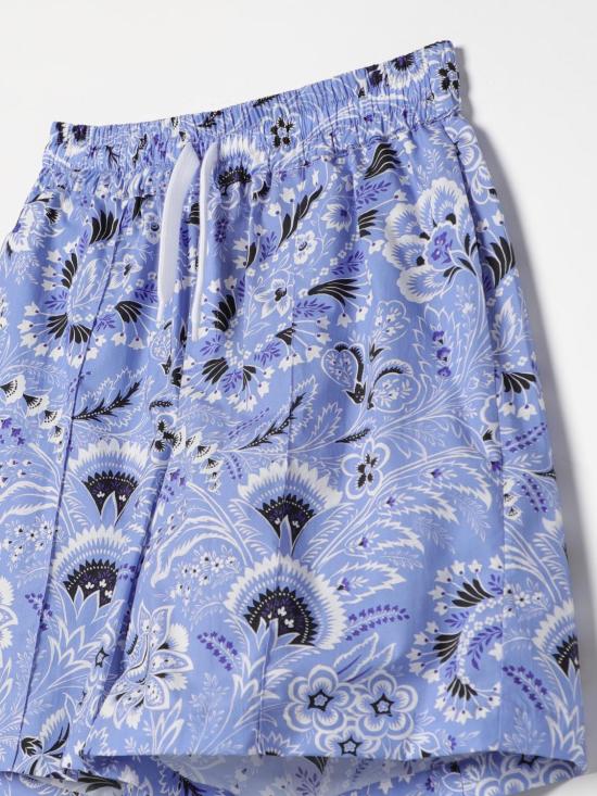 25FW [키즈] 에트로 쇼츠/버뮤다 GU6P59P0417 654AV Sky Blue - ETRO