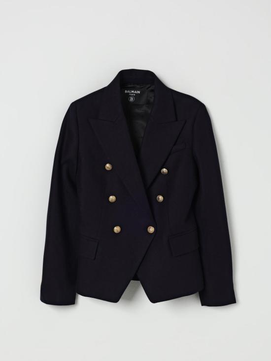 25FW [키즈] 발망 캐주얼 자켓 BX2A44I0283 621OR Blue