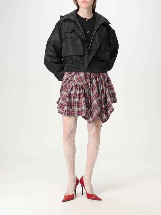 26SS 비비안웨스트우드 베아 크롭드 가디건 1803002UY001A N402 Black - VIVIENNE WESTWOOD