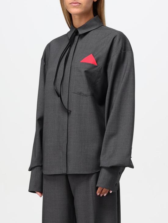 25FW 스포트막스 셔츠 2422116033600 001 Grey - SPORTMAX