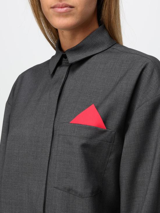 25FW 스포트막스 셔츠 2422116033600 001 Grey - SPORTMAX