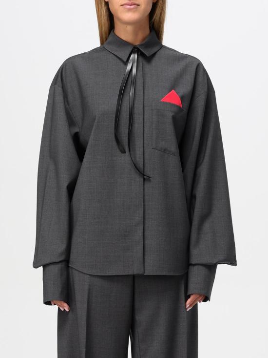 25FW 스포트막스 셔츠 2422116033600 001 Grey