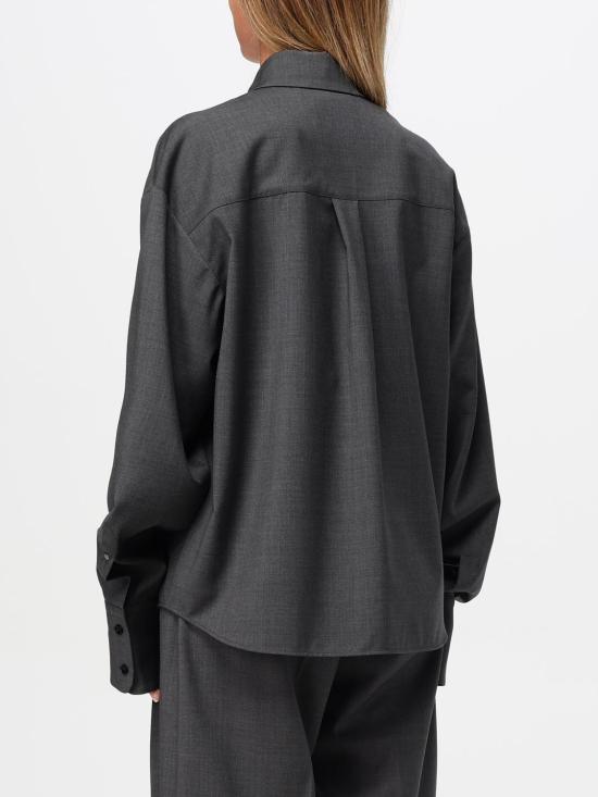 25FW 스포트막스 셔츠 2422116033600 001 Grey - SPORTMAX