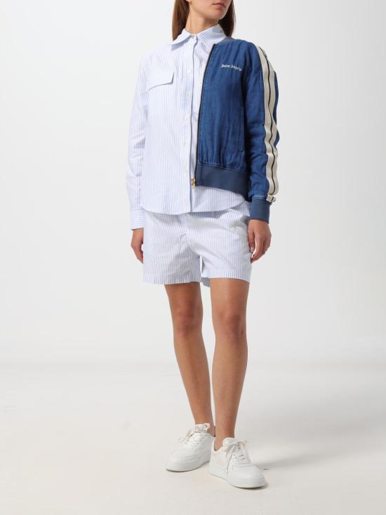 25FW 팜앤젤스 자켓 PWEA119S24FAB001 4903 Blue - PALM ANGELS