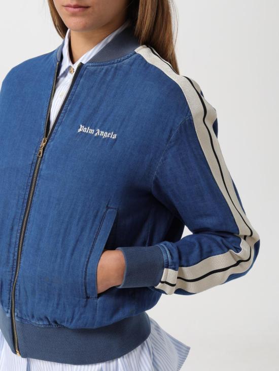 25FW 팜앤젤스 자켓 PWEA119S24FAB001 4903 Blue - PALM ANGELS