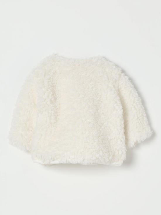 25FW [키즈] 테디 앤 미노우 캐주얼 자켓 A25TGM0004PE026 100 Milk - TEDDY & MINOU