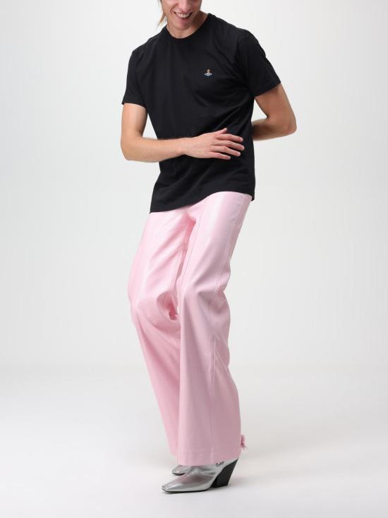 25FW 비비안웨스트우드 클래식 ORB 로고 티셔츠 3G010013J001MGO N401 Black - VIVIENNE WESTWOOD