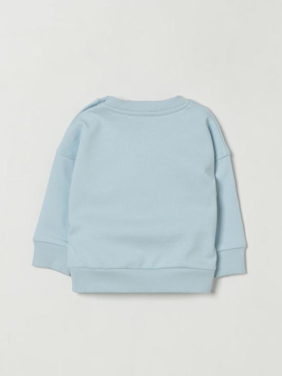 25FW [키즈] 모스키노 풀오버 M8F03QLCA83 40304 Sky Blue - MOSCHINO