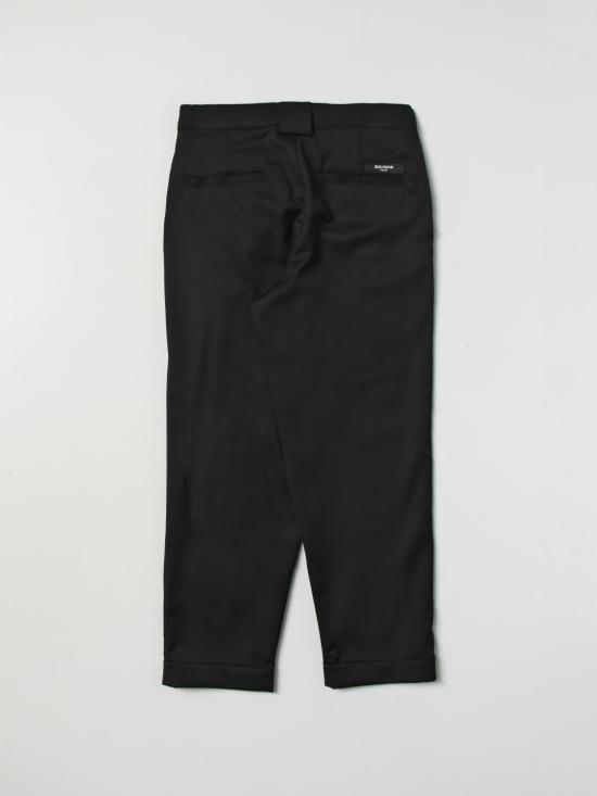 25FW [키즈] 발망 트레이닝/조거 팬츠 BS6Q30I0089 930 Black - BALMAIN