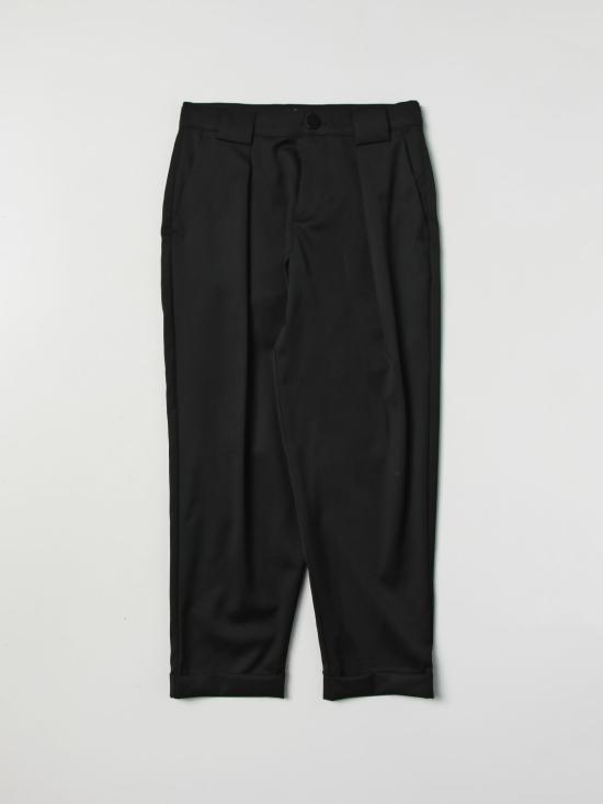 25FW [키즈] 발망 트레이닝/조거 팬츠 BS6Q30I0089 930 Black