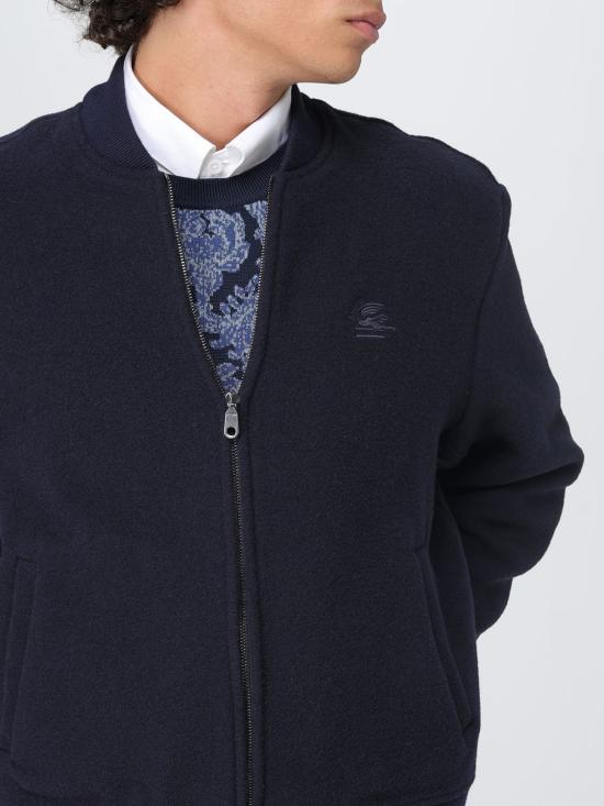 25FW 에트로 봄버 자켓 MRBA001699TQB69 S9885 Navy - ETRO