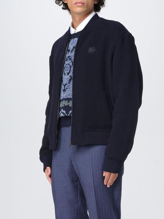 25FW 에트로 봄버 자켓 MRBA001699TQB69 S9885 Navy - ETRO
