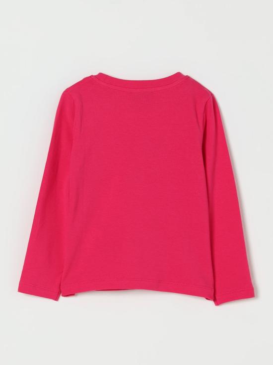 25FW [키즈] 모스키노 티셔츠 HDO010LBA11 50541 Raspberry - MOSCHINO