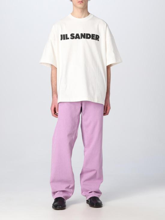 25FW 질샌더 반팔 티셔츠 J21GC0001J45148 102 White - JIL SANDER